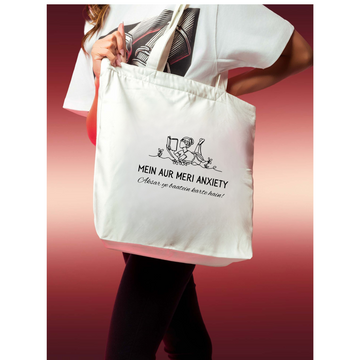 Ziddi Prints Everyday Large Tote Bag