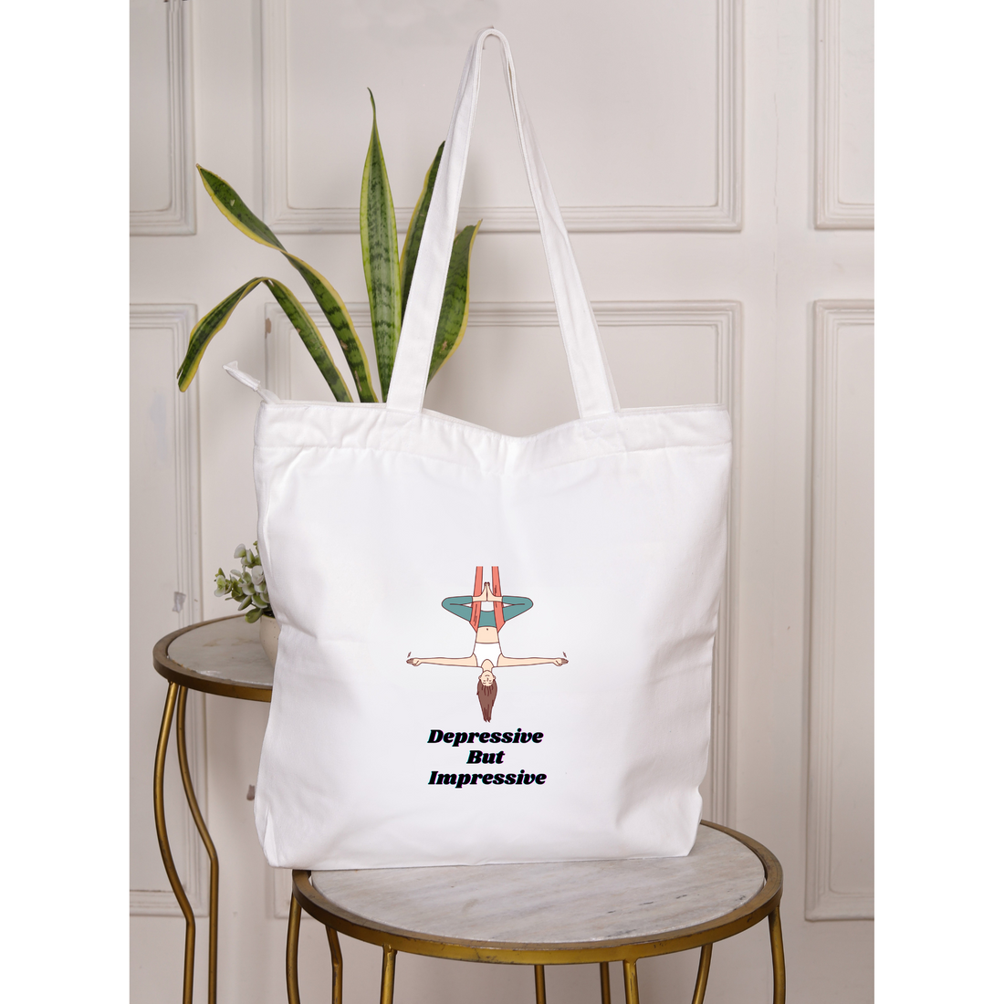 Ziddi Prints Everyday Large Tote Bag