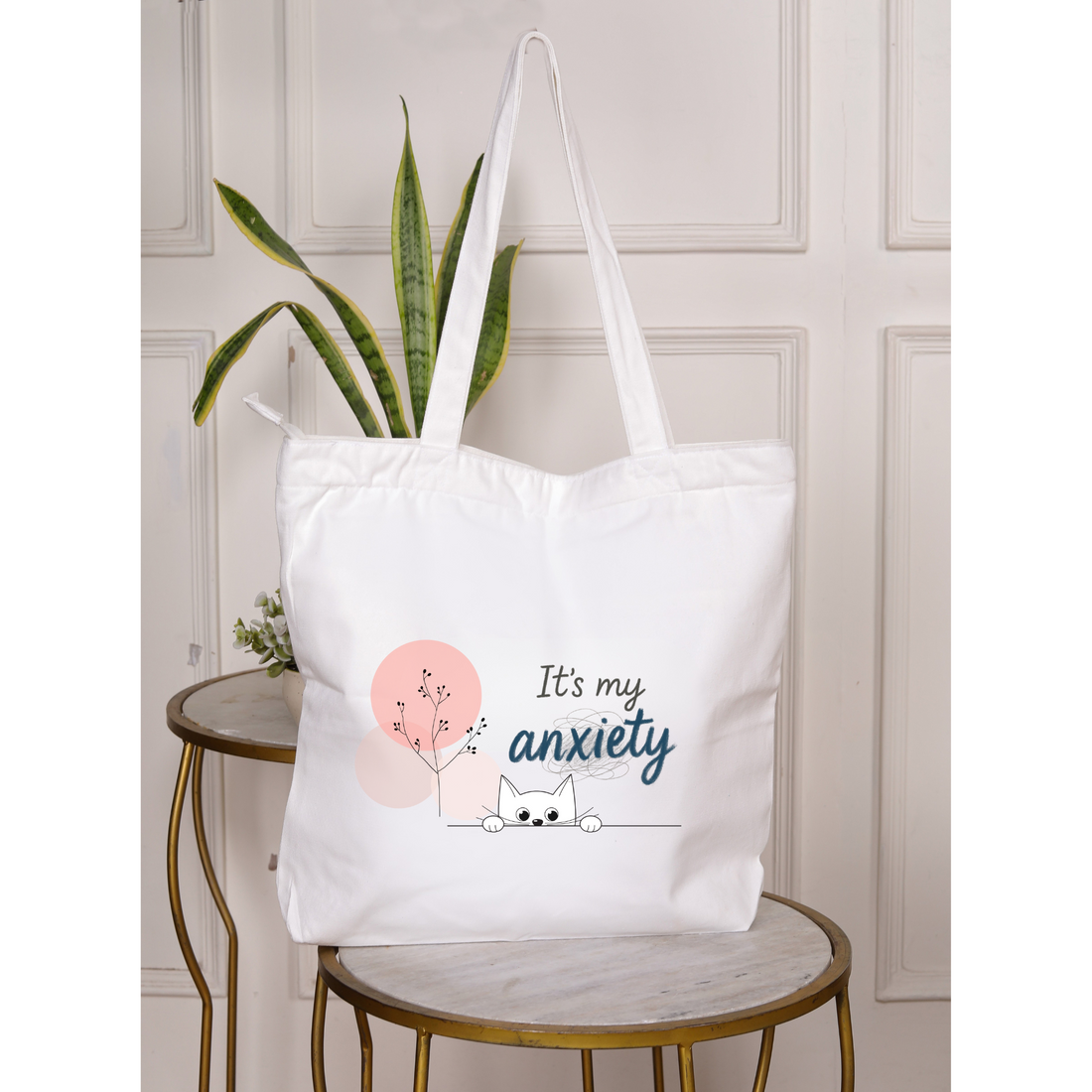 Ziddi Prints Everyday Large Tote Bag