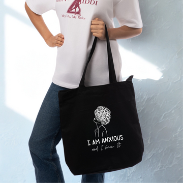 Ziddi Prints Everyday Large Tote Bag
