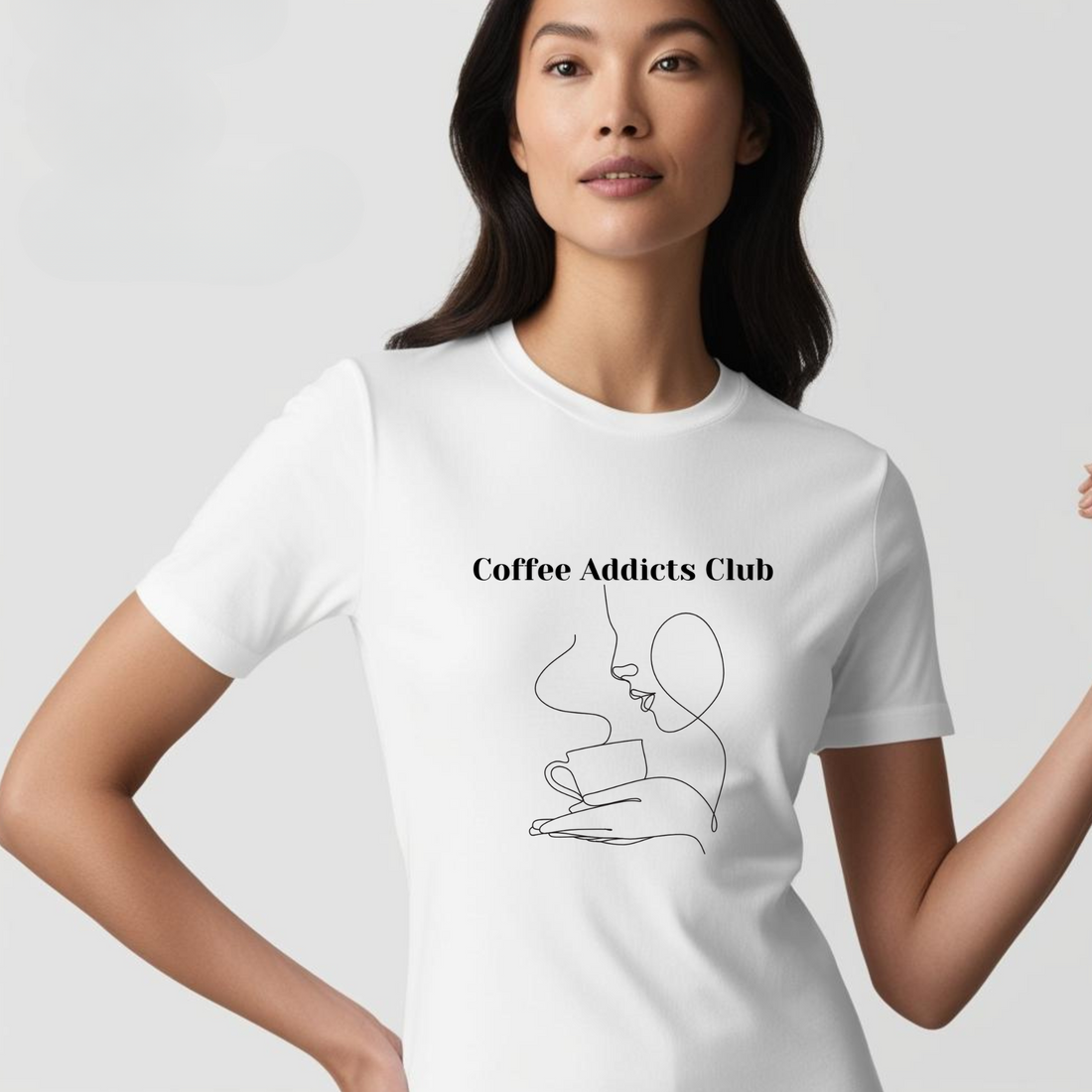 Ziddi Prints - Coffee Lovers Supima T-Shirts