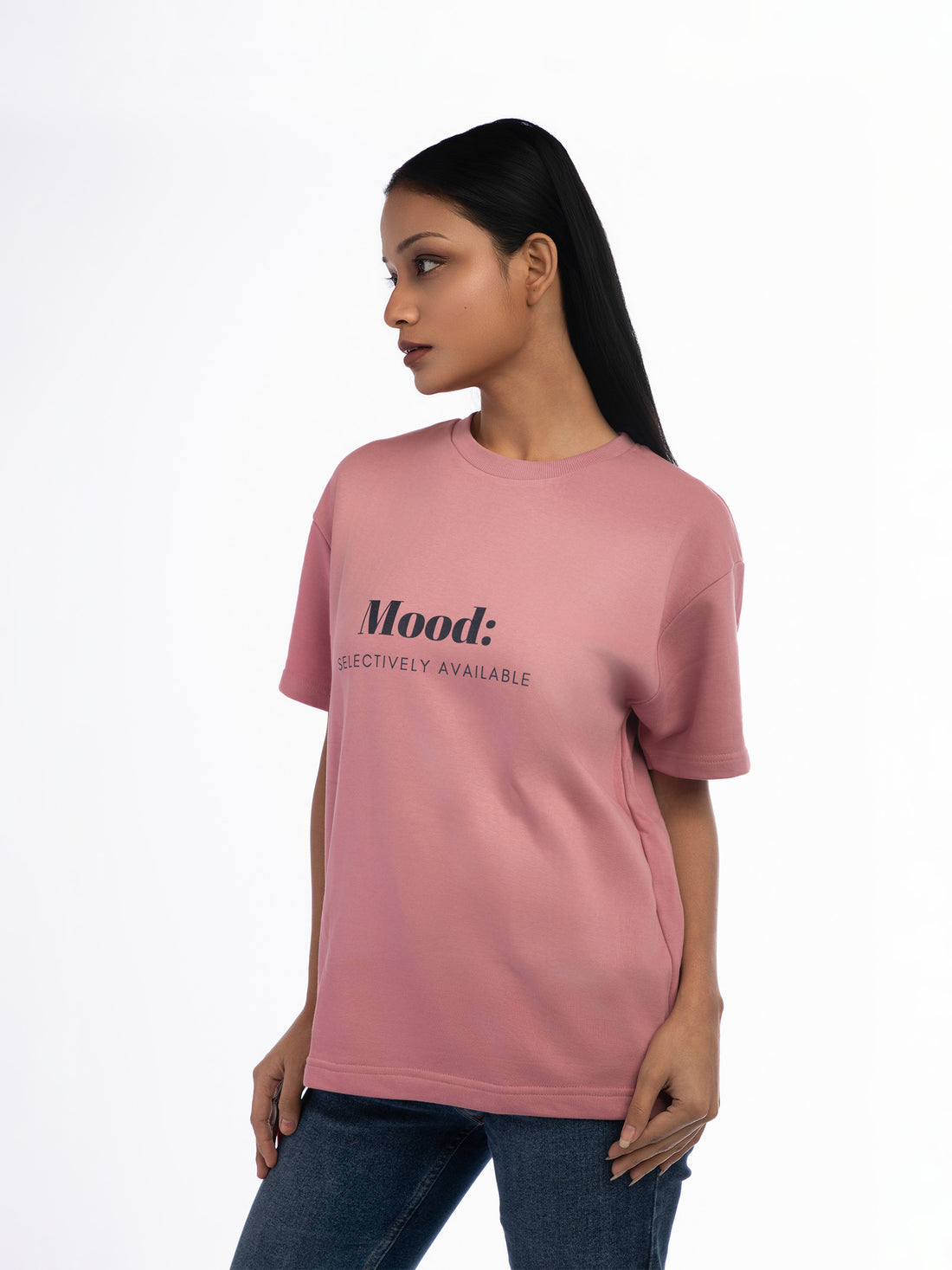 Ziddi Prints Zen-Z Terry Oversized T-Shirt
