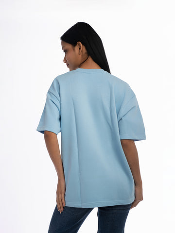 Ziddi Prints Gen-Z Terry Oversized T- Shirt