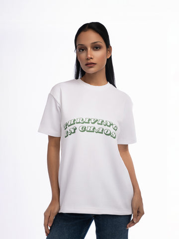 Ziddi Prints Gen-Z Terry Oversized T- Shirt