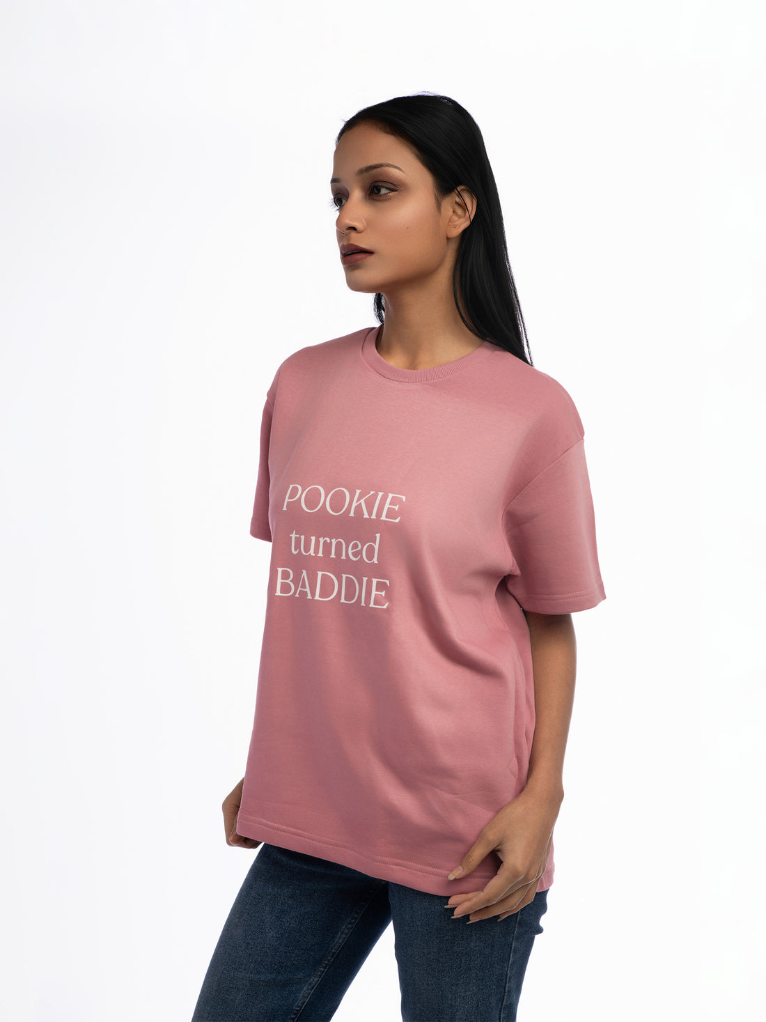 Ziddi Prints Gen-Z Terry Oversized T- Shirt