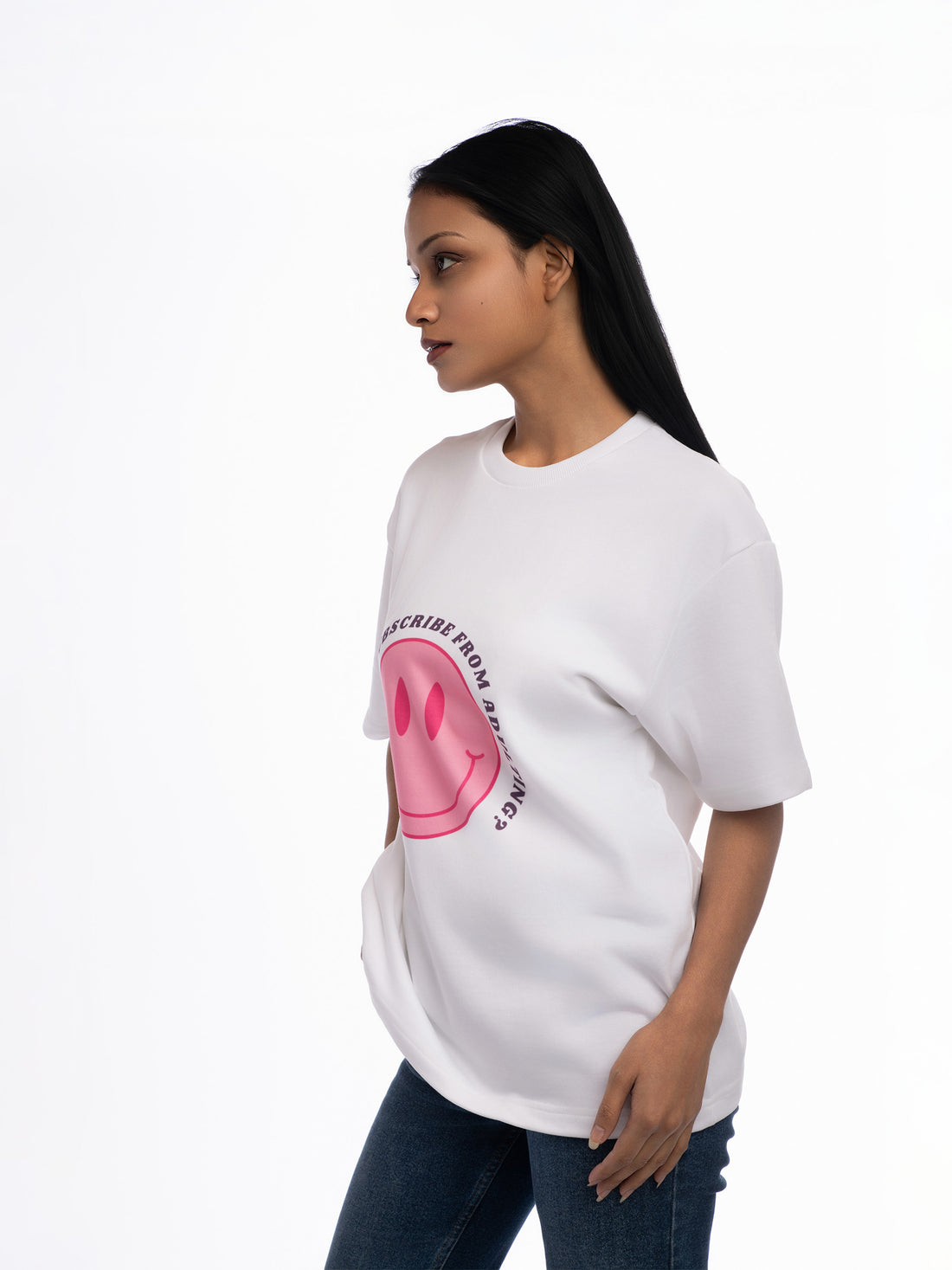 Ziddi Prints Zen-Z Terry Oversized T-Shirt