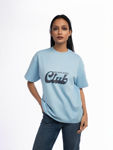 Ziddi Prints Gen-Z Terry Oversized T- Shirt