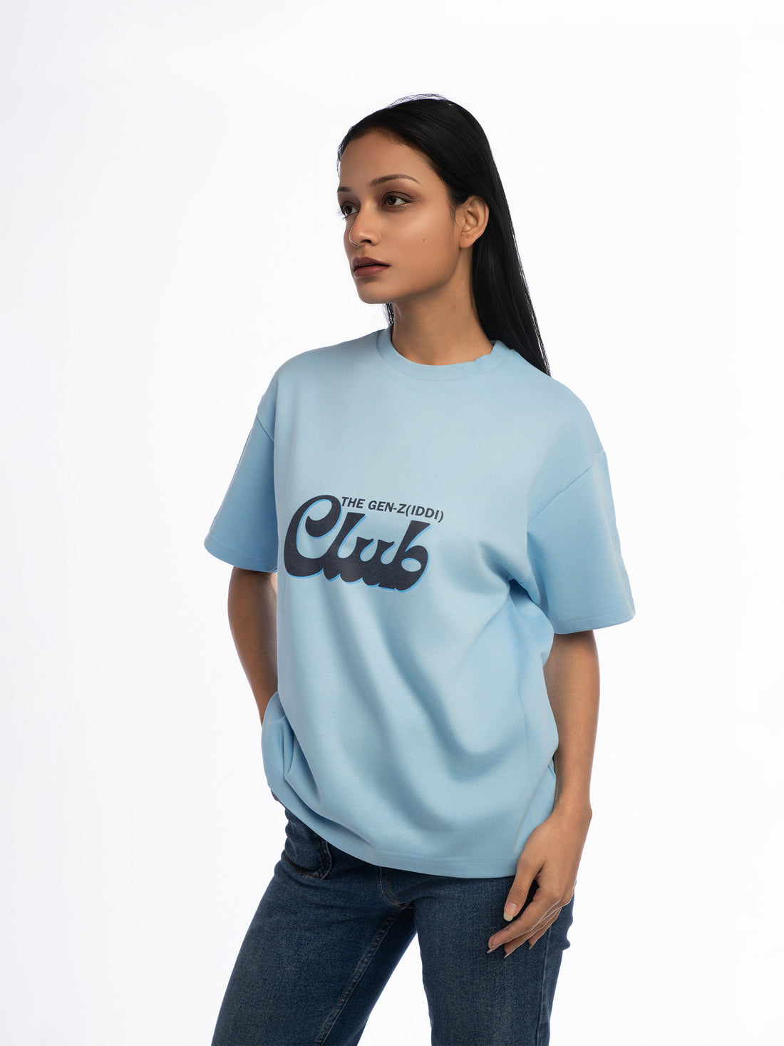 Ziddi Prints Gen-Z Terry Oversized T- Shirt