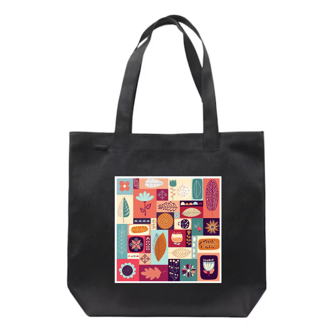 ZIDDI PRINTS - Festive Season Special Fulkari bags |Everyday Large Tote Bag for Women | Stylish Printed Shoulder Bag for College, Office, Travel & Shopping | Cotton Fabric | ZPFS-14