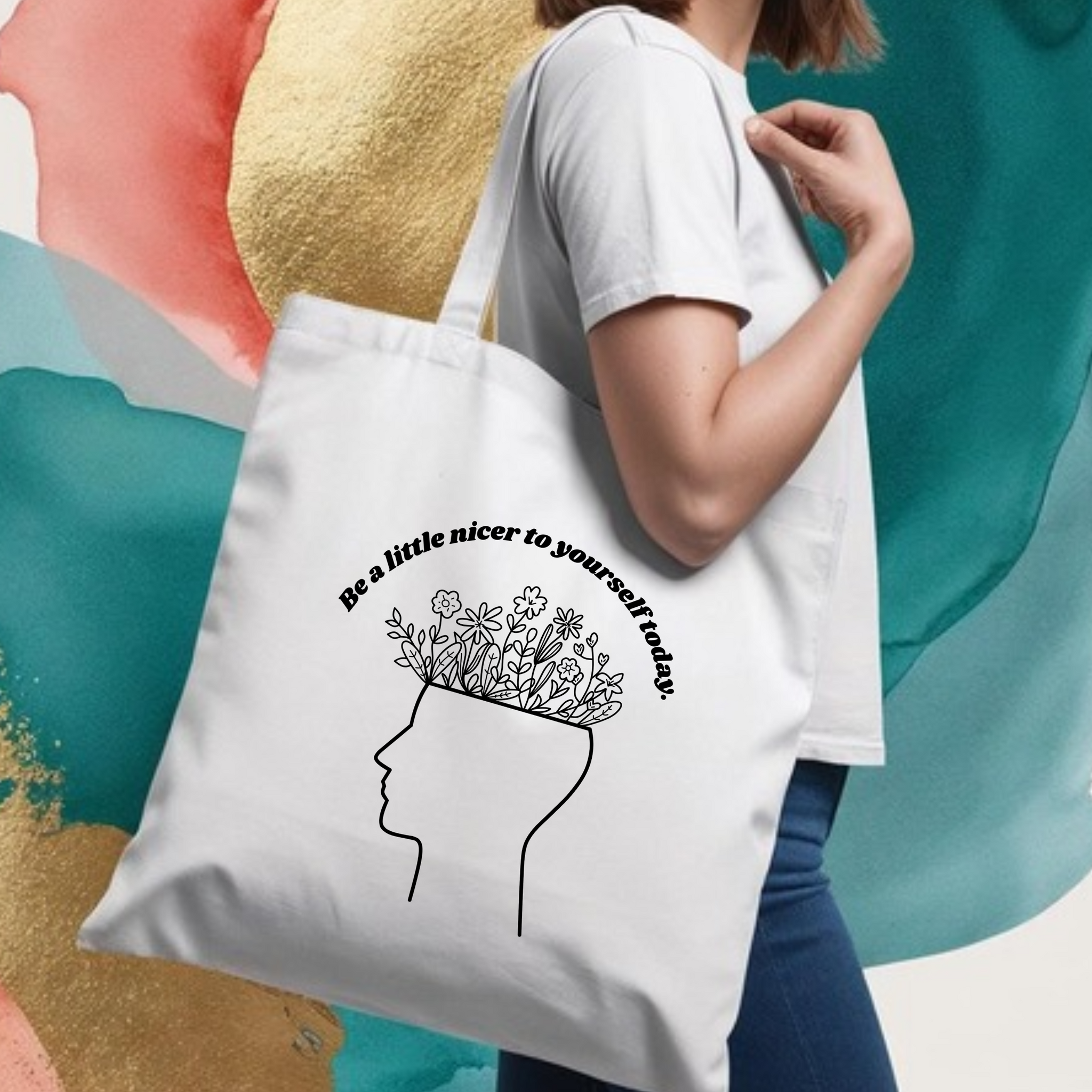 Ziddi Prints Everyday Large Tote Bag
