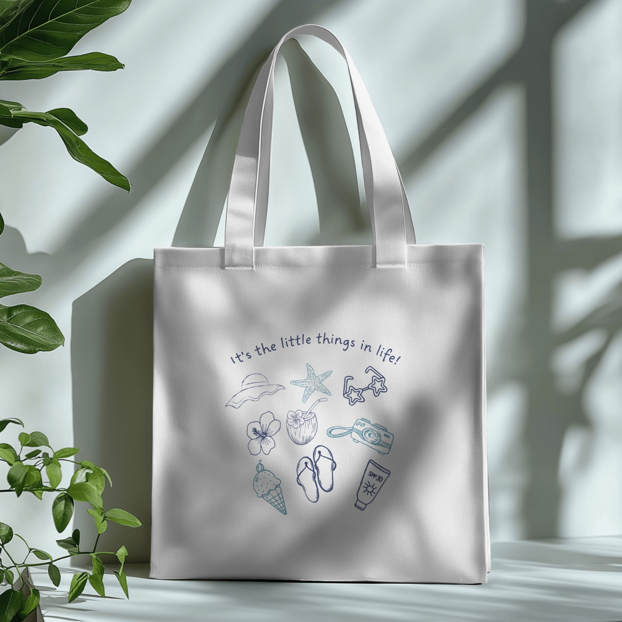 Ziddi Prints Casual Trendy Everyday Large Tote Bag