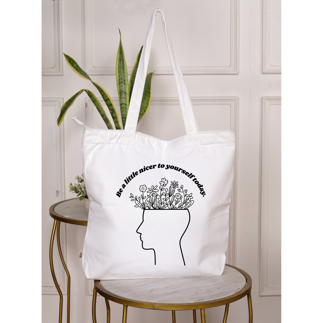 Ziddi Prints Everyday Large Tote Bag