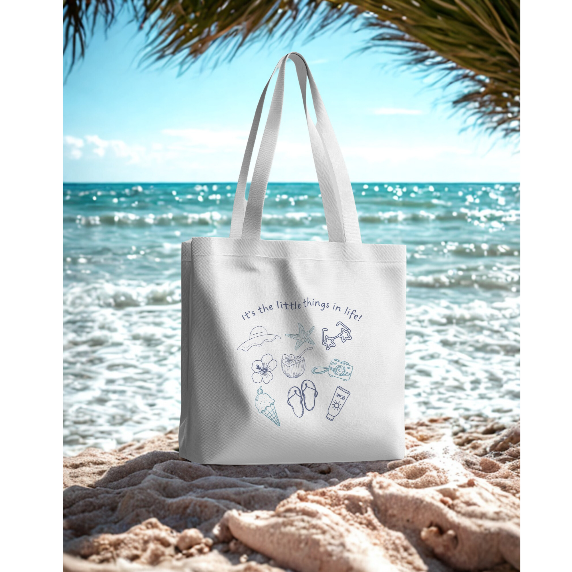 Ziddi Prints Casual Trendy Everyday Large Tote Bag