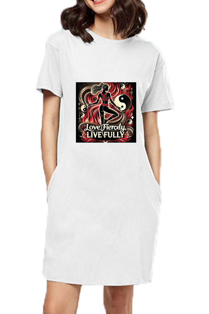 Ziddi Prints Night T-Shirt – Love Fiercely, Live Fully