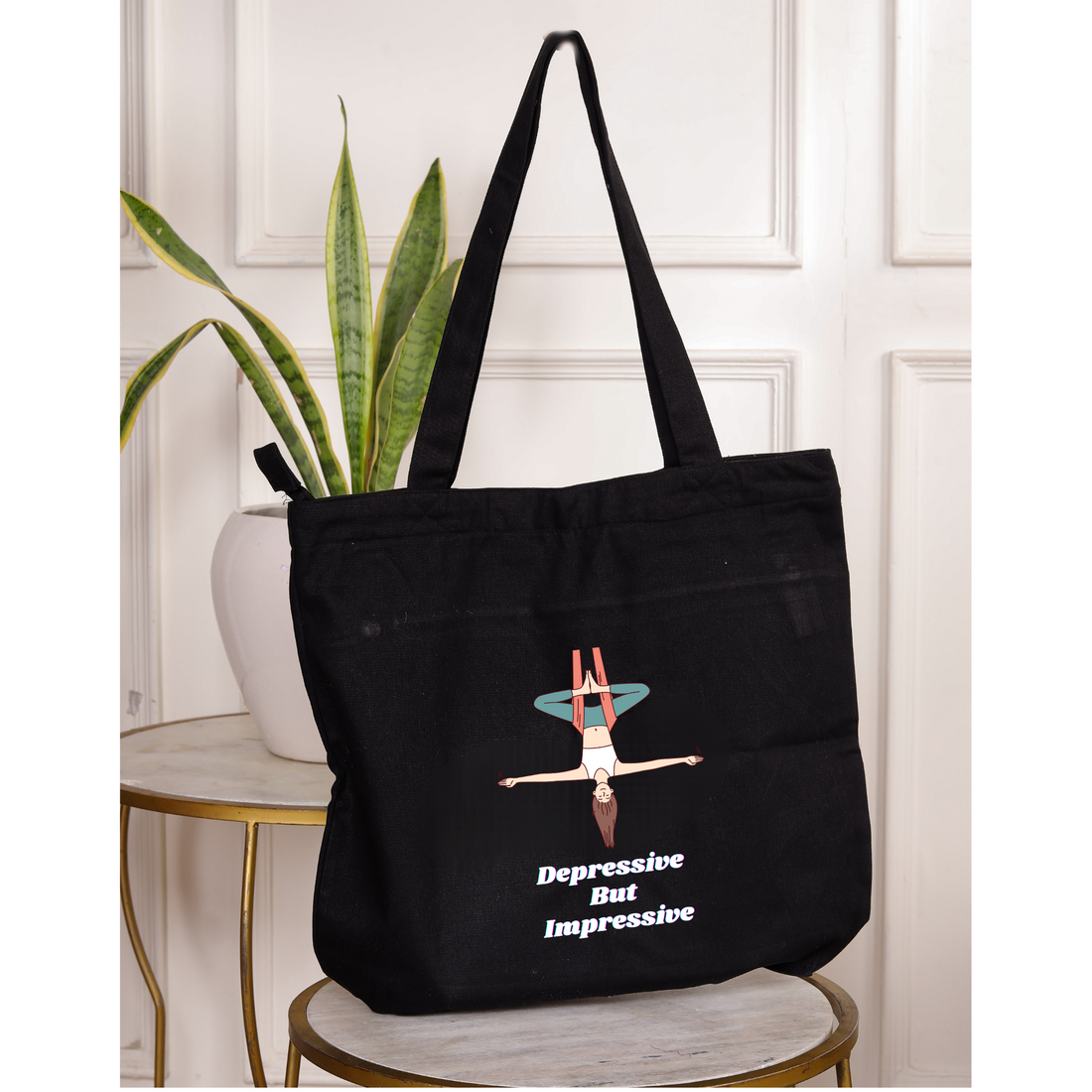 Ziddi Prints Everyday Large Tote Bag