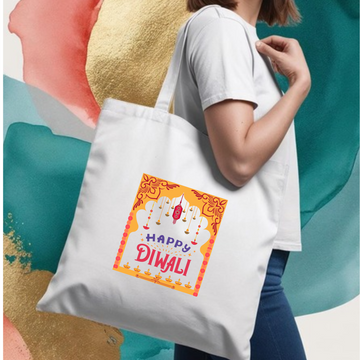 ZIDDI PRINTS - Jaipuri Hand Printed| Everyday Large Tote Bag for Women Stylish Printed Shoulder Bag for College, Office, Travel & Shopping ZPFS-009