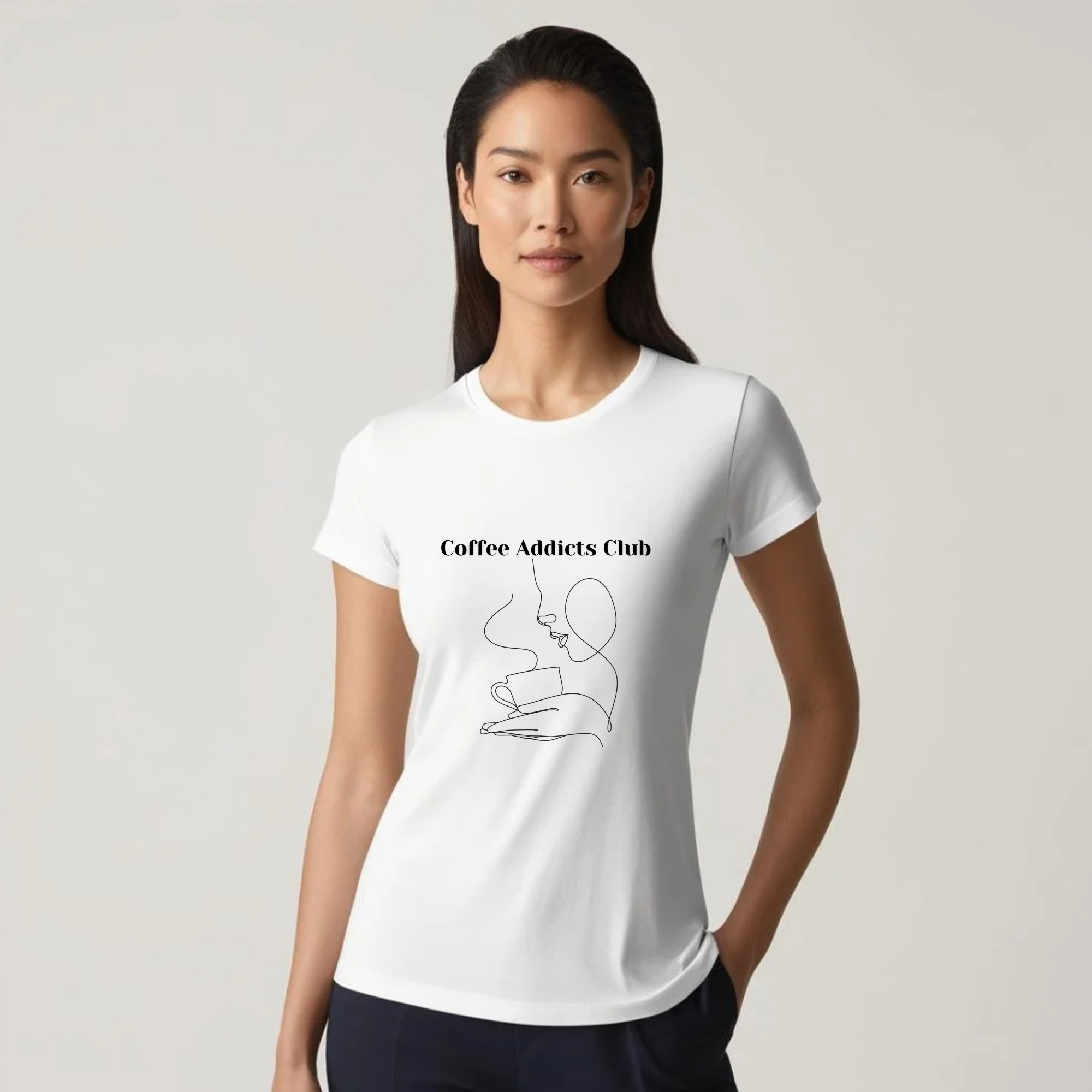 Ziddi Prints - Coffee Lovers Supima T-Shirts