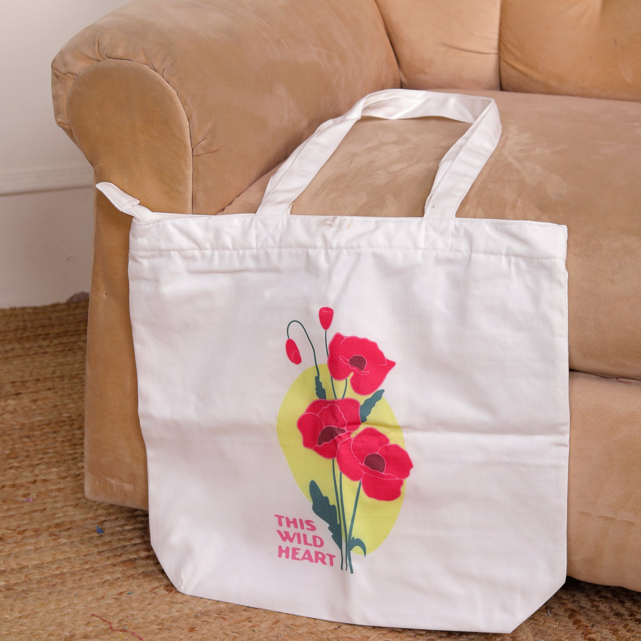 Ziddi Prints- Everyday Large tote bag - Mother's Day Special