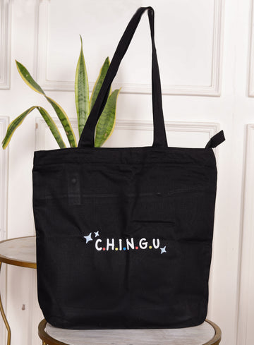 Ziddi Prints- Everyday Large tote bag