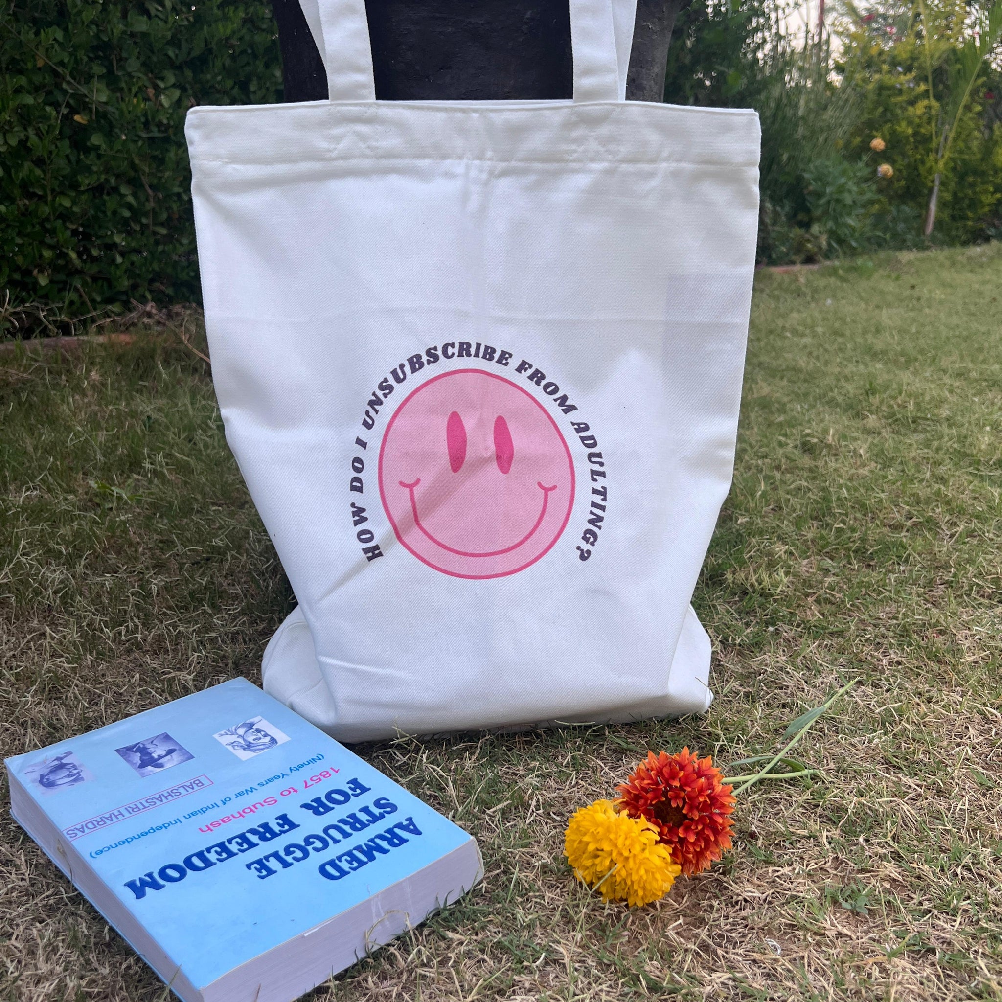 Ziddi Prints -'Gen-Z - Everyday Large Tote Bag