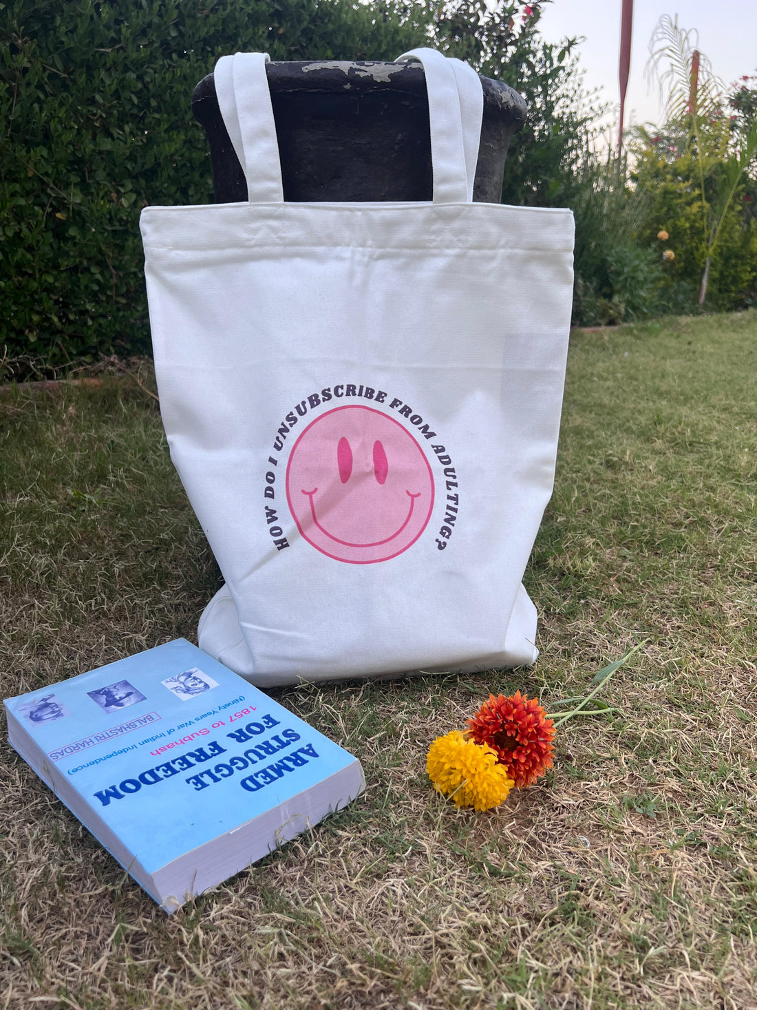 Ziddi Prints -'Gen-Z - Everyday Large Tote Bag