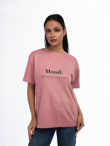 Ziddi Prints Zen-Z Terry Oversized T-Shirt