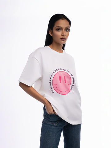 Ziddi Prints Zen-Z Terry Oversized T-Shirt
