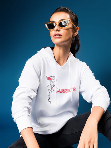 The Ziddi Prints -Warrior-Hooded Sweatshirt