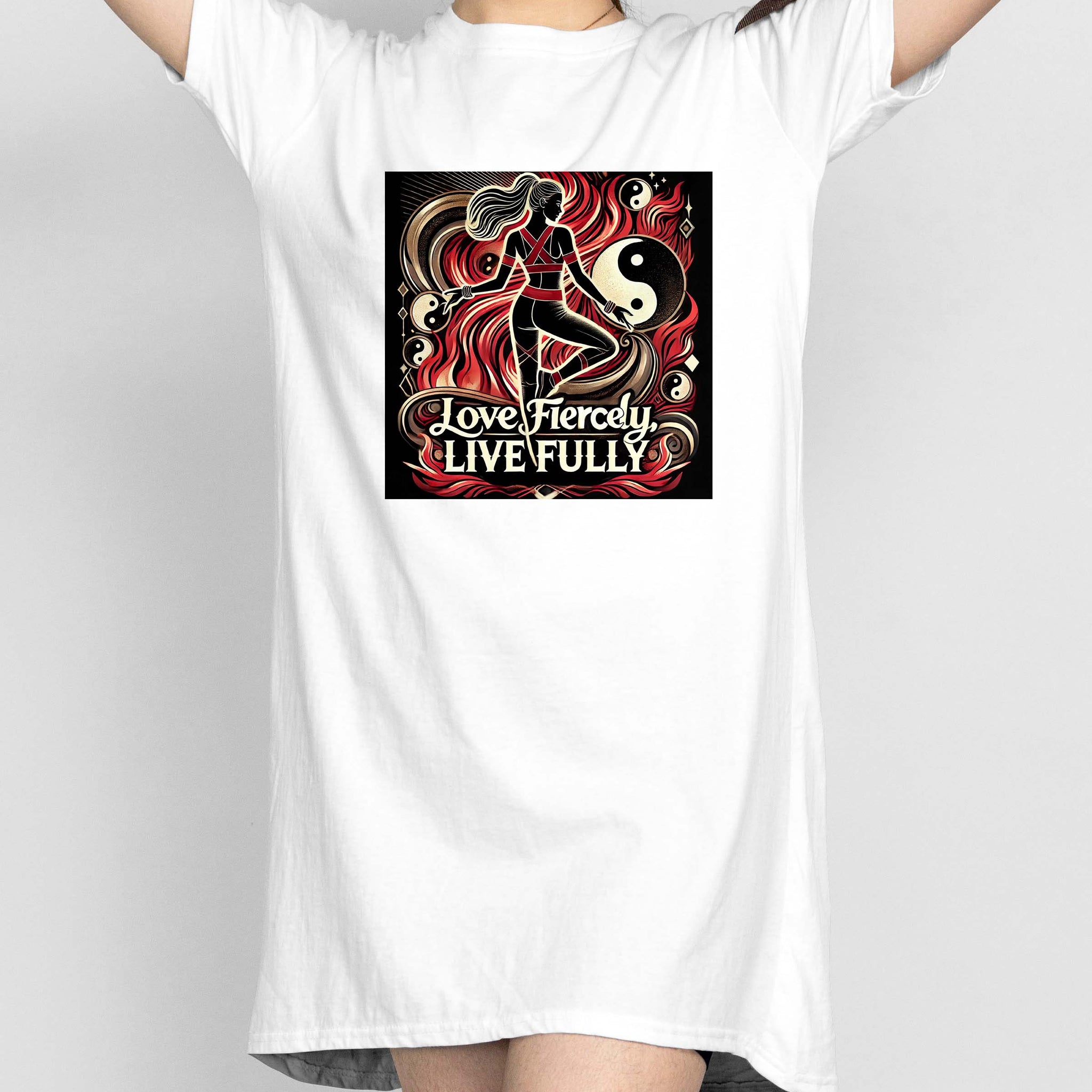 Ziddi Prints Night T-Shirt – Love Fiercely, Live Fully